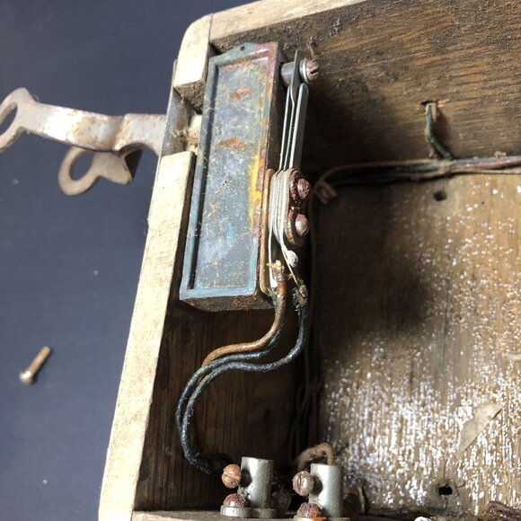 Vtg. Swedish American Telephone Co. Chicago 341534 U Wall Mounted Rare US - Picture 12 of 16